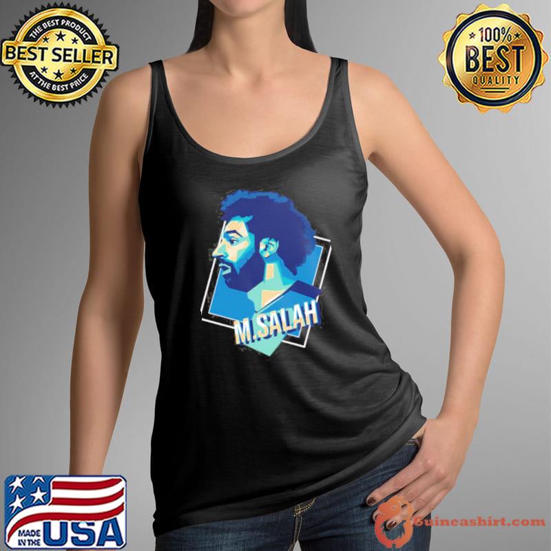 Portrait of liverpool moh salah design Tank Top