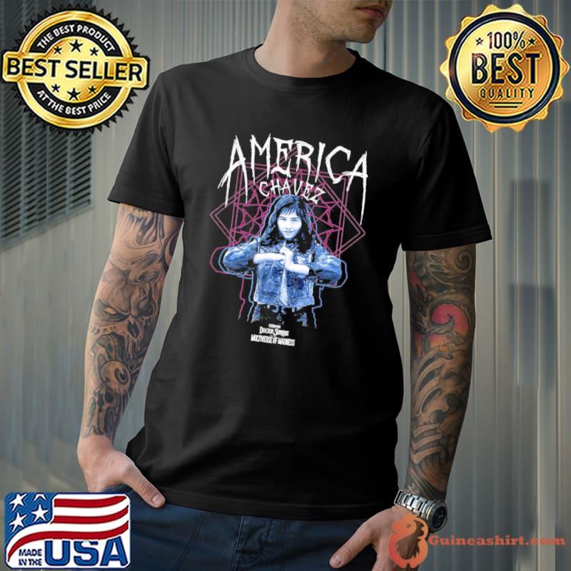 Power run away to fight monsters America chavez shirt