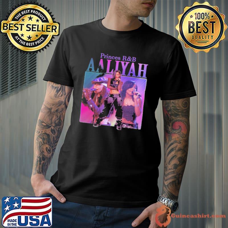 Princes r&b aaliyah shirt