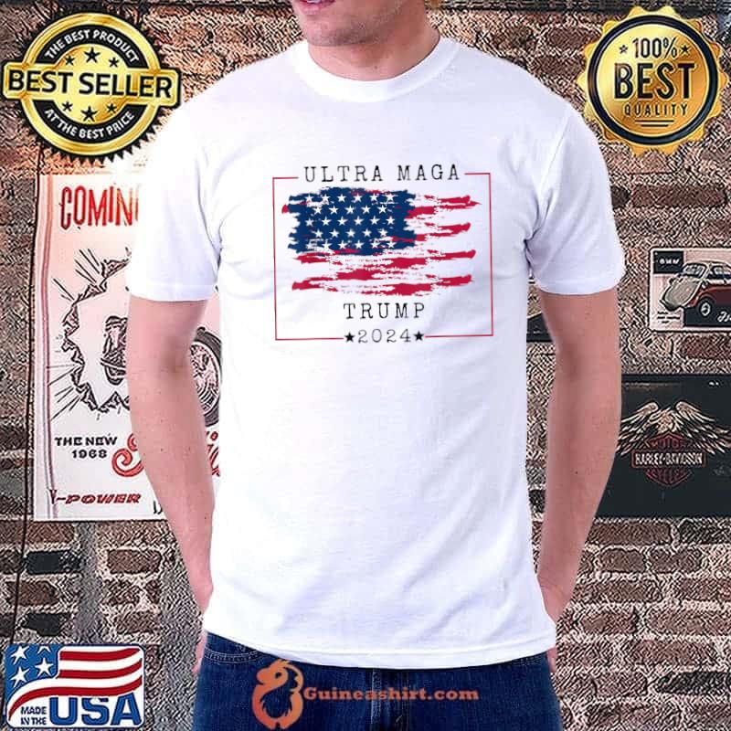 Proud Ultra MAGA Donald Trump Election 2024 45 47 President T-Shirt Unisex