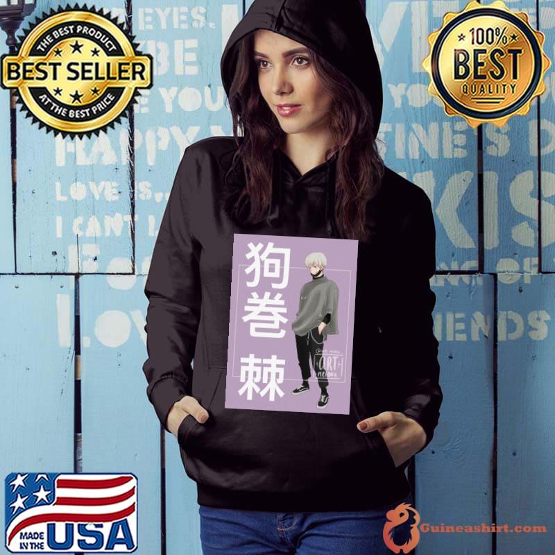 Purple art inumakI toge shirt
