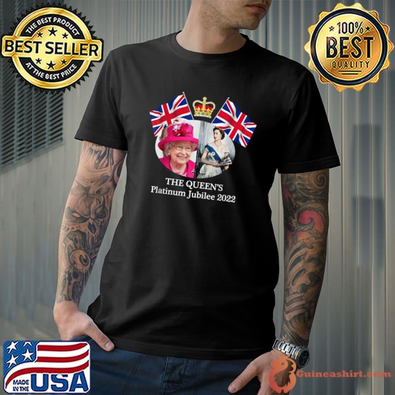 Queen Elizab.eth II Platinum Jubilee 2022 CELIBRATION Emblem T-Shirt