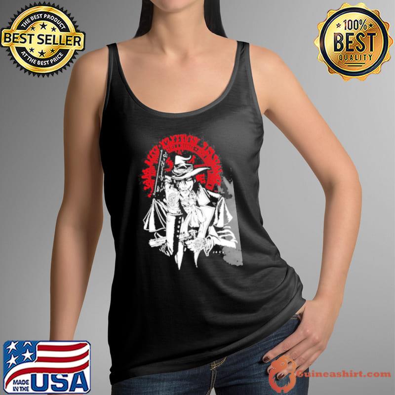 Red white style hellsing alucard s Tank Top