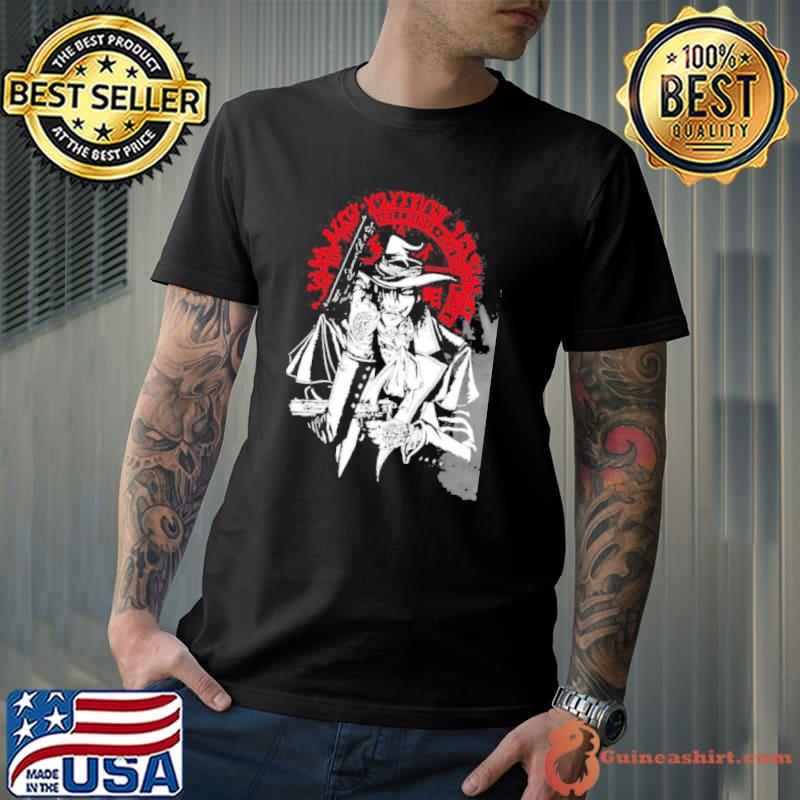 Red white style hellsing alucard s Unisex