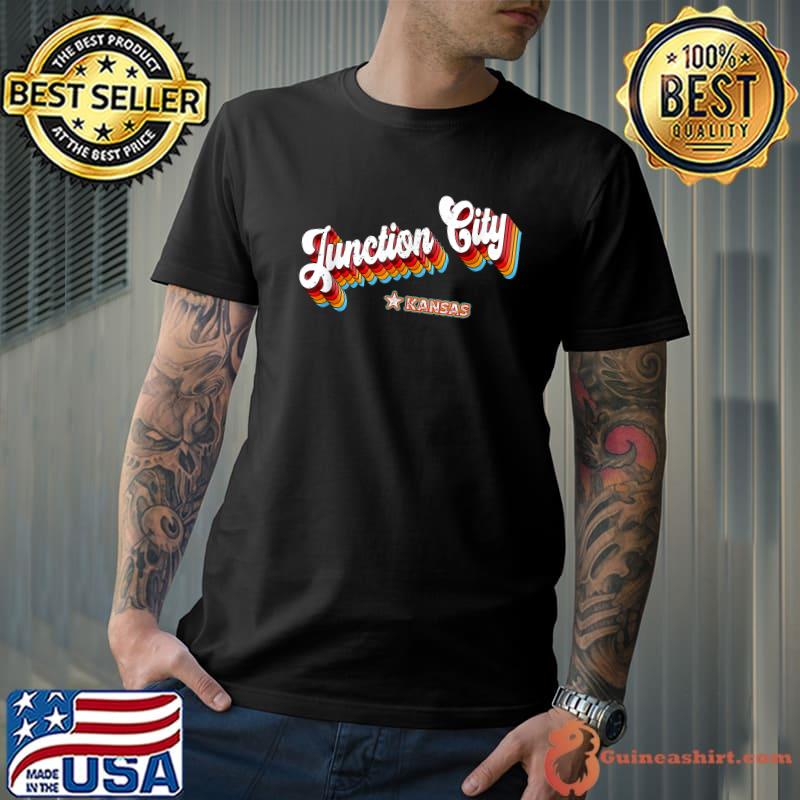 Retro 80s Junction City Kansas KS T-Shirt