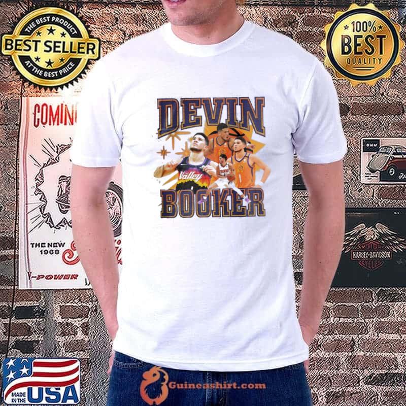 Retro design devin booker phoenix suns basketball shirt