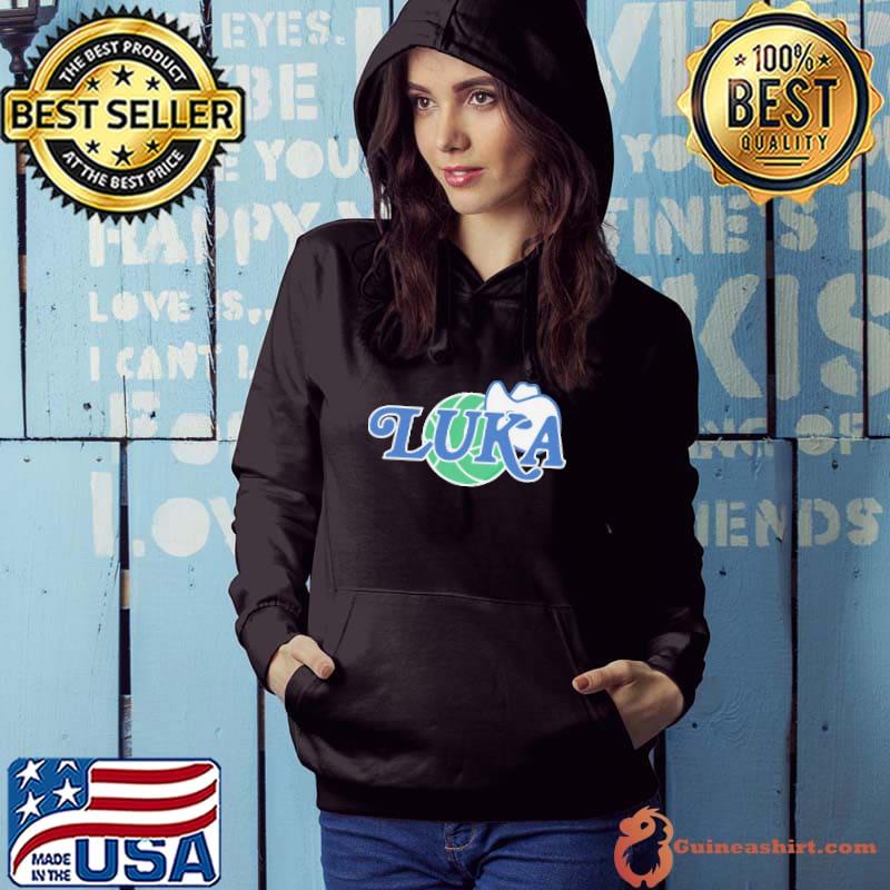 Retro logo luka doncic fanart Dallas basketball mavs mavericks shirt