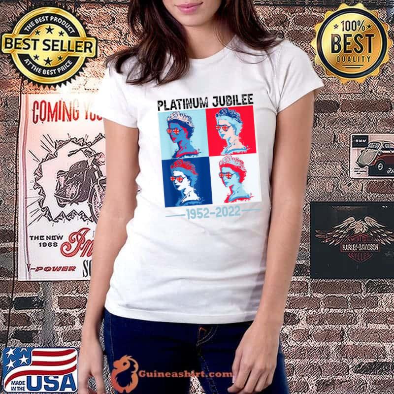 Retro platinum jubilee 1952 2022 the queens elizabeth iI s Ladiestee