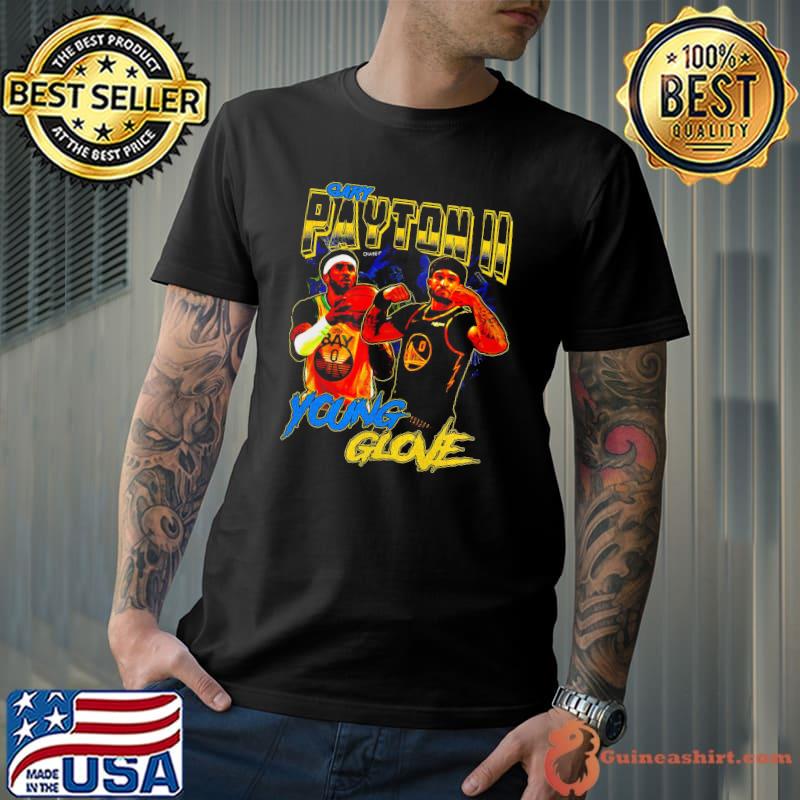 Retro vintage gary payton iI golden state warriors basketball s Unisex