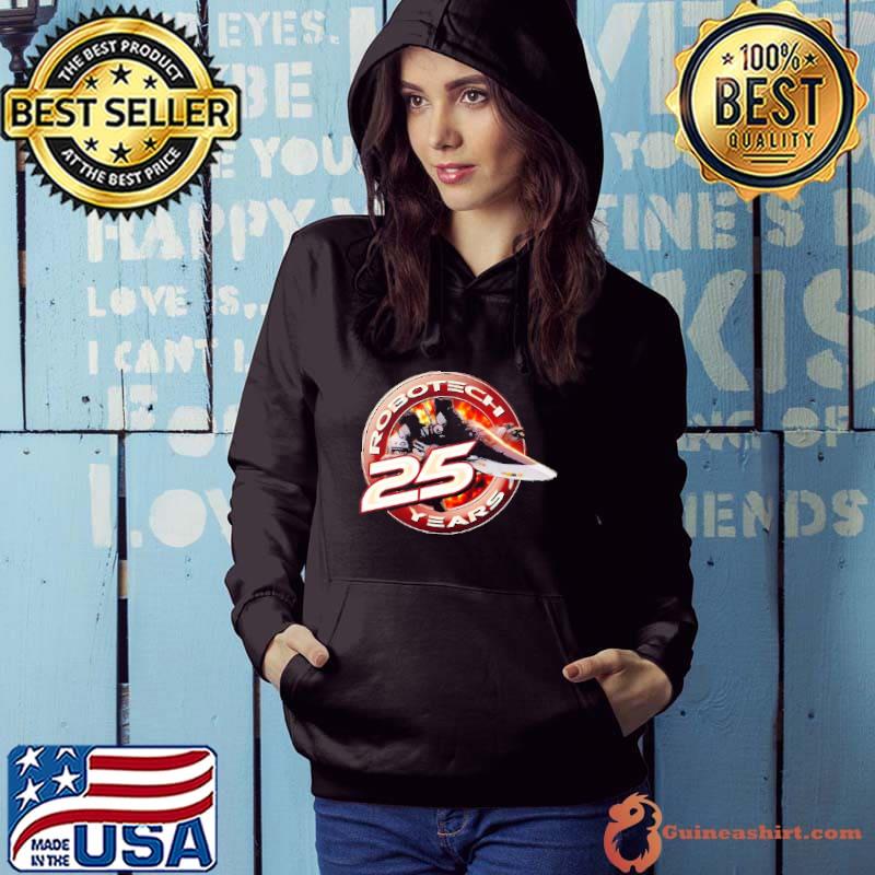 Robotech 25 Years Shirt Hoodie