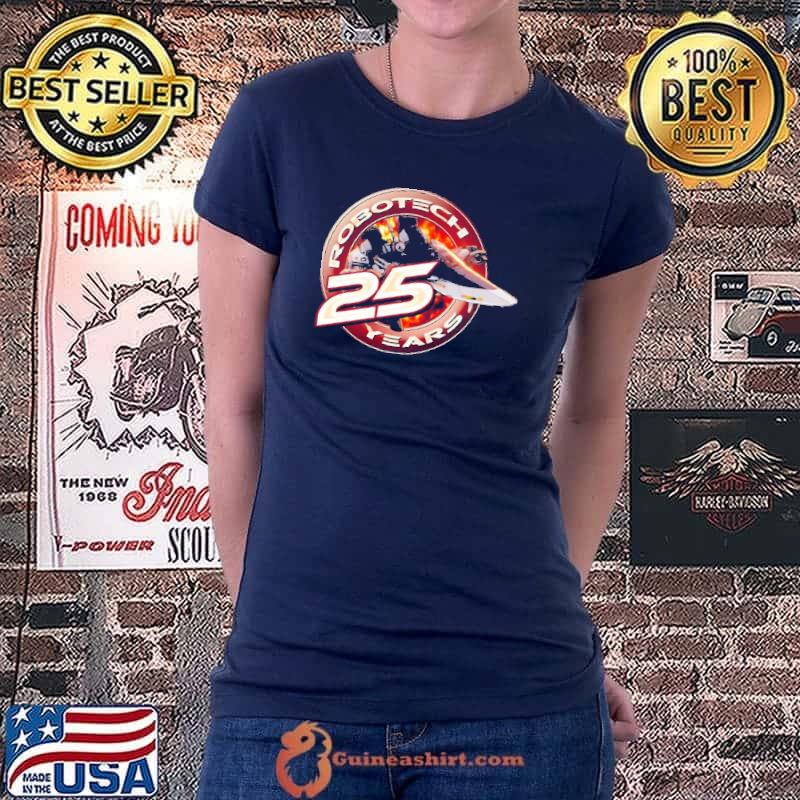 Robotech 25 Years Shirt Ladiestee
