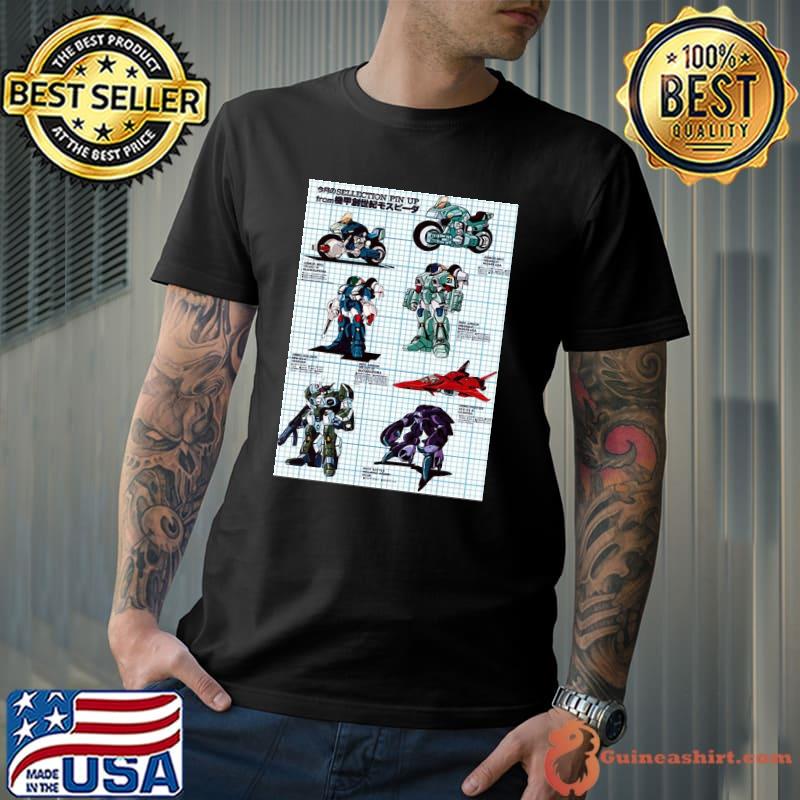 Robotech Type Shirt