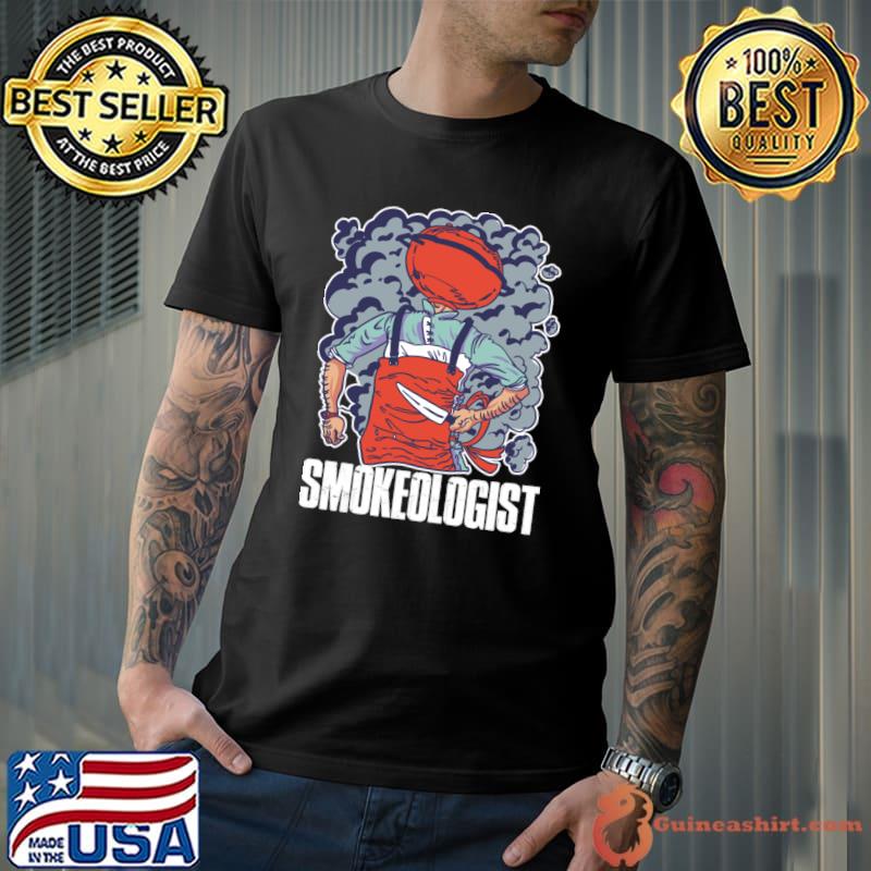 Smokeologist Funny BBQ Gift T-Shirt