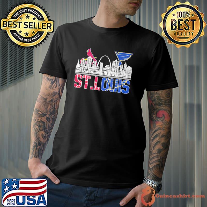 St Louis Blues St Louis Cardinals City Shirt