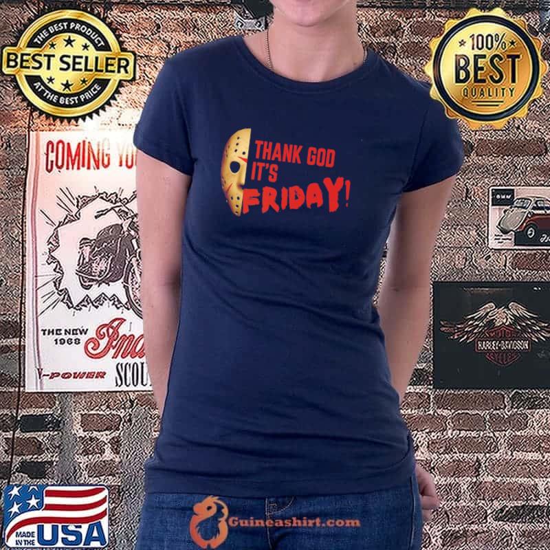 Thank god it's friday friday the 13th jason voorhees crystal lake Ladiestee