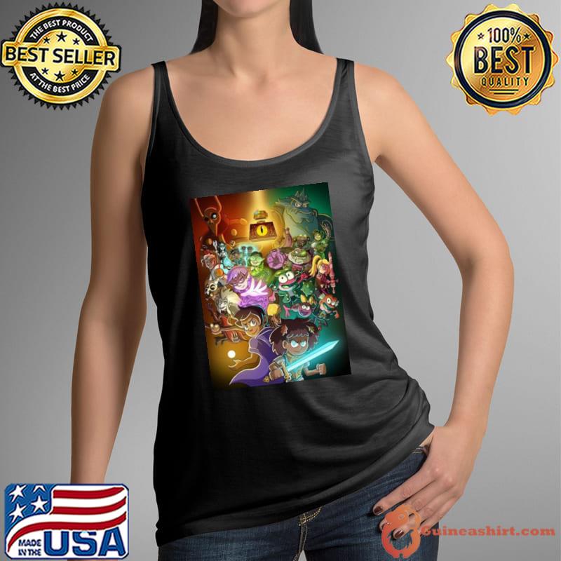 The owl house x amphibia design Tank Top