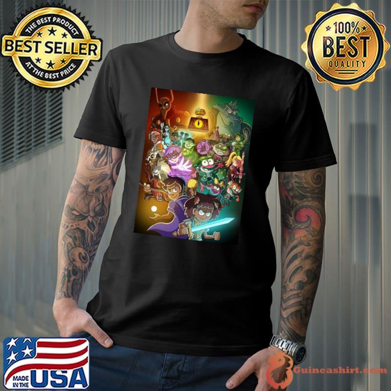The owl house x amphibia design shirt