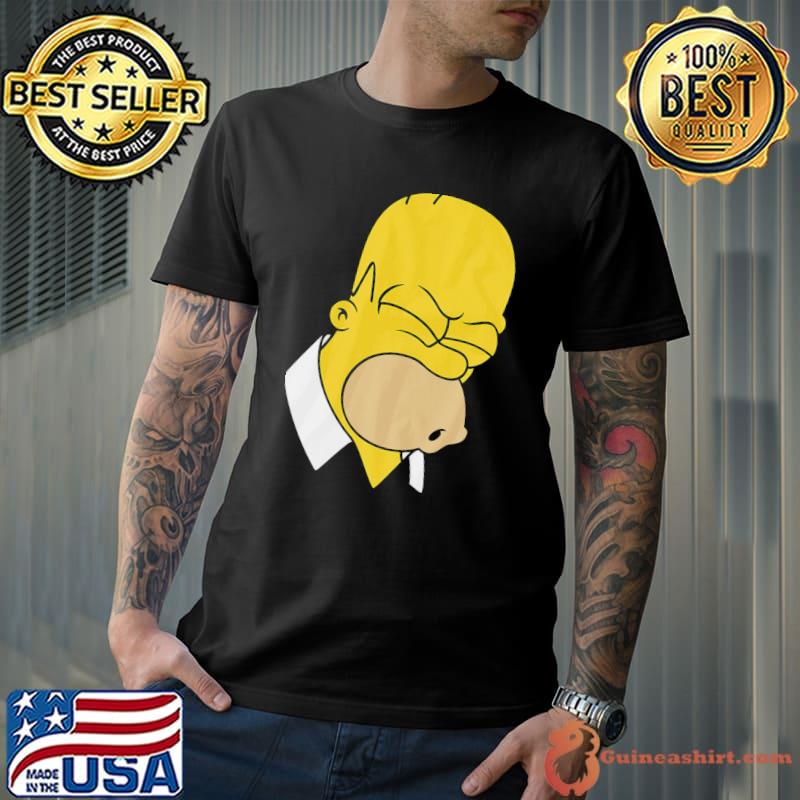 The Simpsons homer simpson doh big face shirt