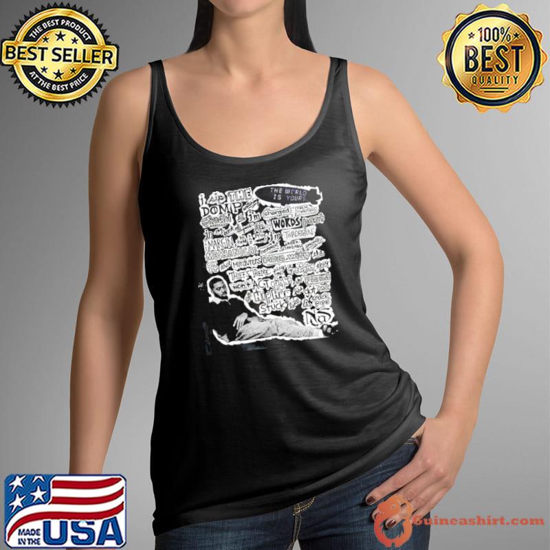 The world is yours nas rapper Tank Top