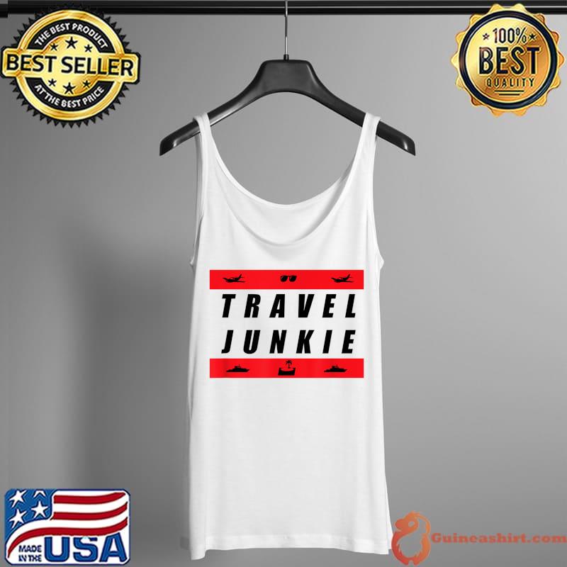 Travel Junkie T-Shirt Tank Top