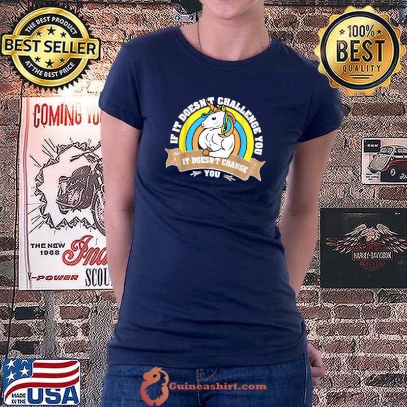 Unicorn fun bodybuilder gift idea for Father's Day and Mother's Day T-Shirt Ladiestee
