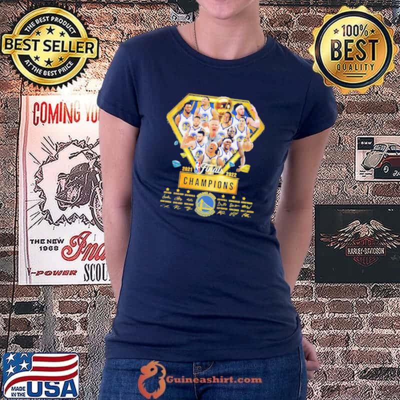 2021 2022 Finals Champions Gold State Warrior Shirt Ladiestee