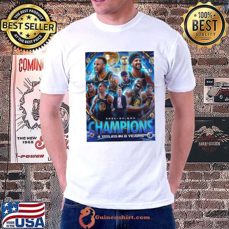 2021 22 NBA Champions Golden State Warrior Shirt