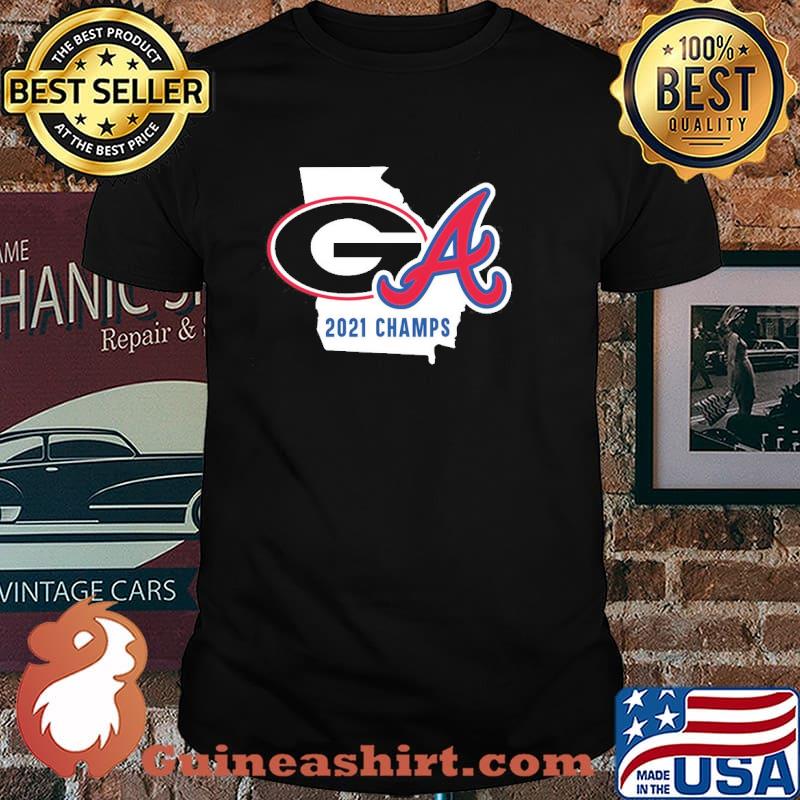 2021 champions uga Bulldogs braves celebration ncaa national championship world series atlanta s Unisex