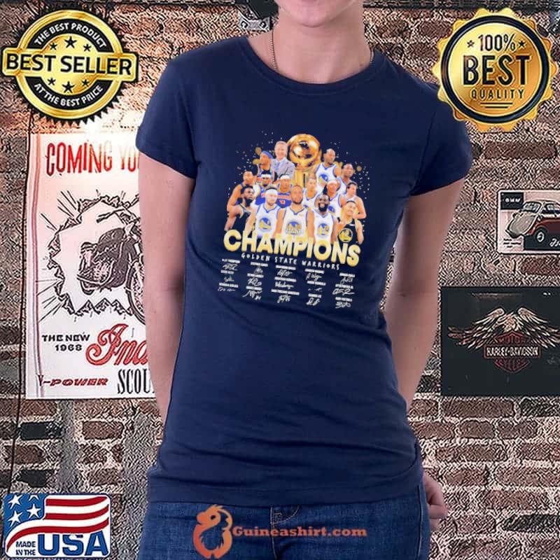 2022 NBA champions golden state warriors basketball team signatures s Ladiestee