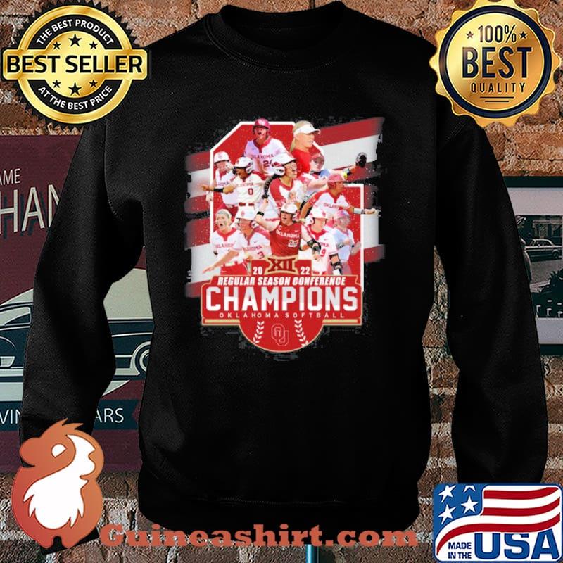 2022 Regular Season Conference Champions Oklahoma Softball Shirt Sweater