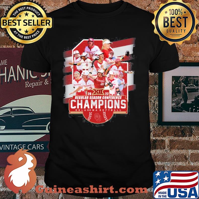 2022 Regular Season Conference Champions Oklahoma Softball Shirt