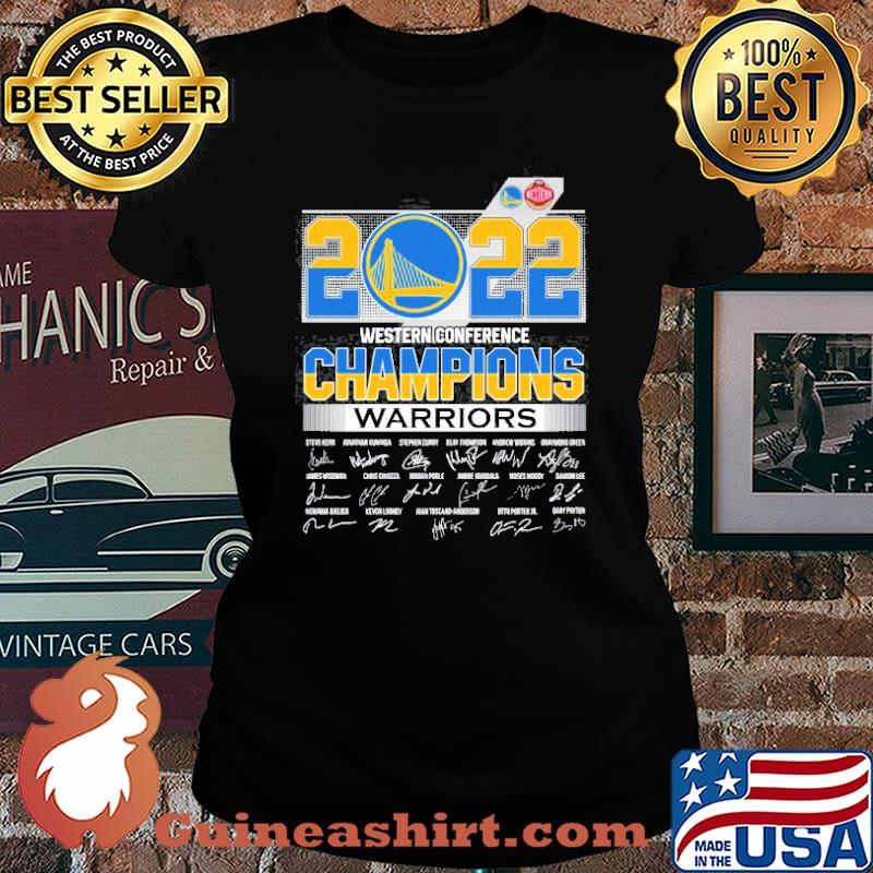 2022 Western Conference Champions Warrior Shirt Laides tee