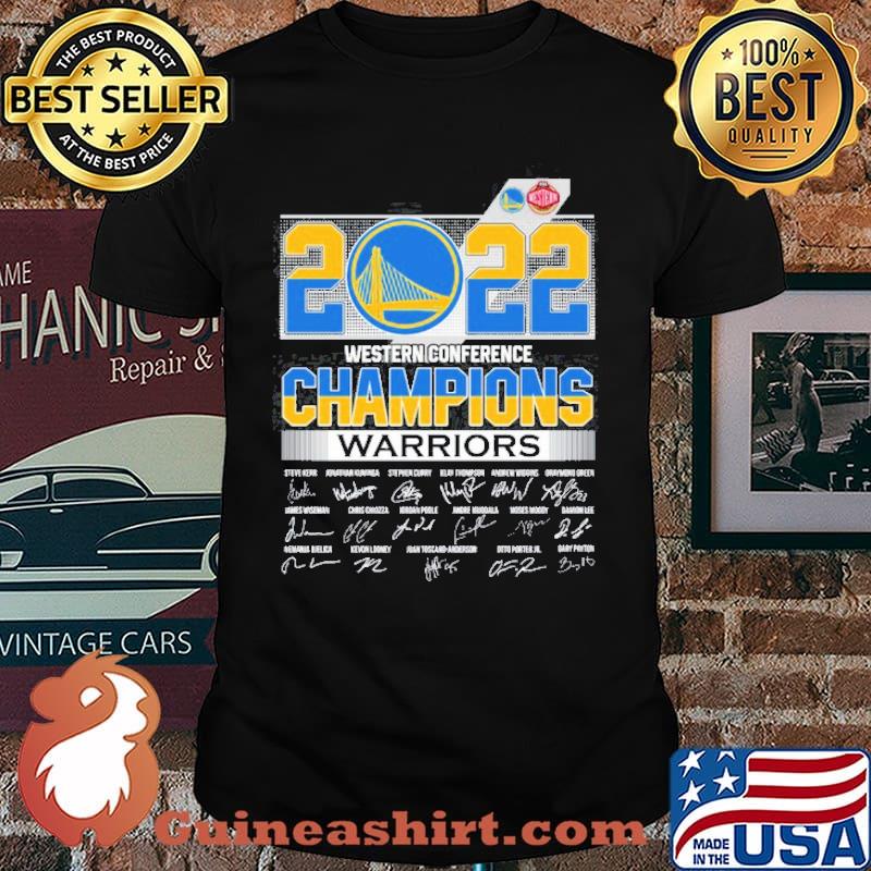 2022 Western Conference Champions Warrior Shirt