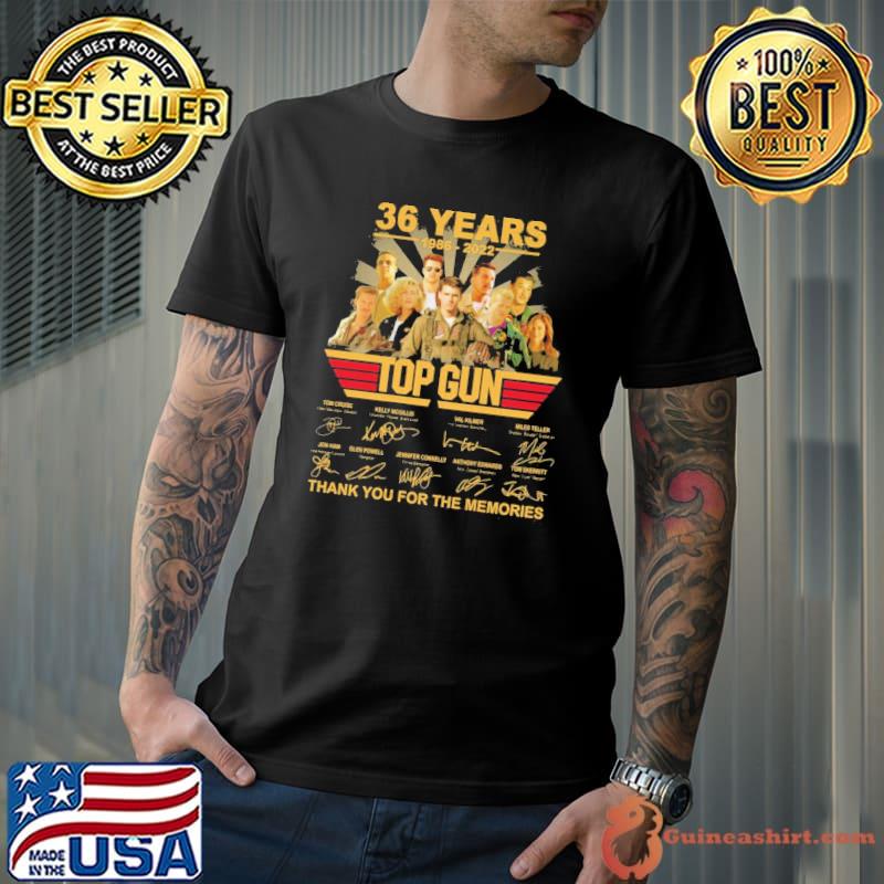 36 Years Top Gun Thank You For The MEmories Shirt Unisex