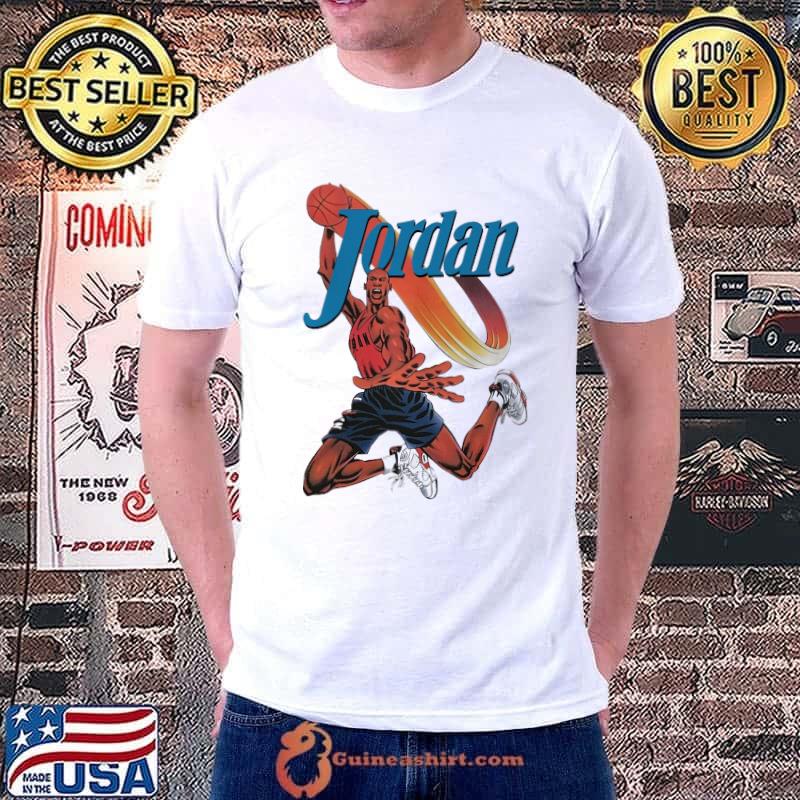 90s michael Jordan the three points chicago bulls basketball shirt