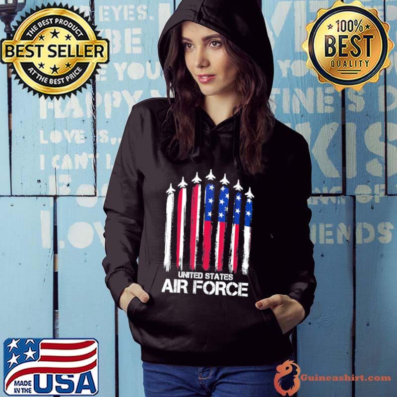 Air force us veterans American flag 4th of july patriotic shirt