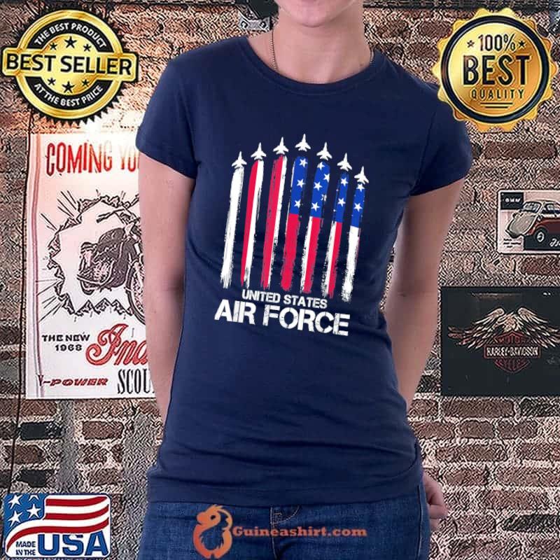 Air force us veterans American flag 4th of july patriotic s Ladiestee