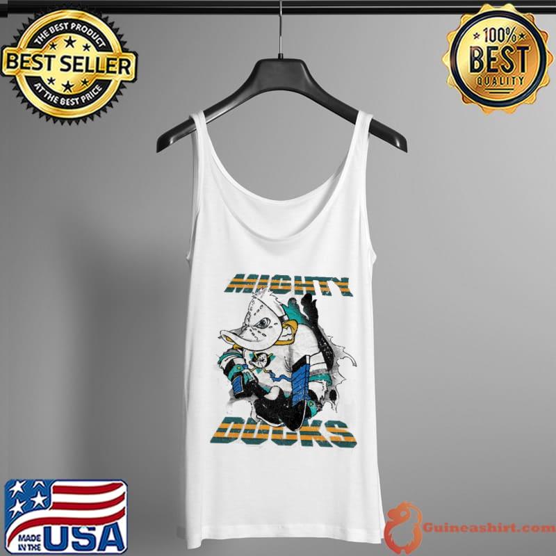 Angry duck retro the mighty ducks ice hockey team s Tank Top