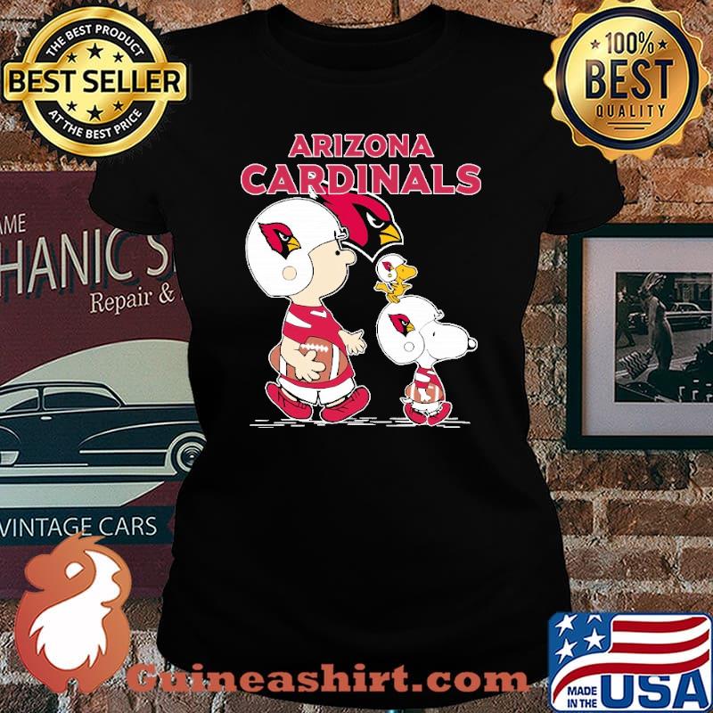 Arizona cardinals let's play Football together Snoopy NFL shirt