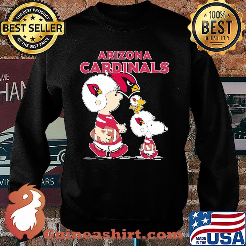Arizona cardinals let's play Football together Snoopy NFL s Sweater