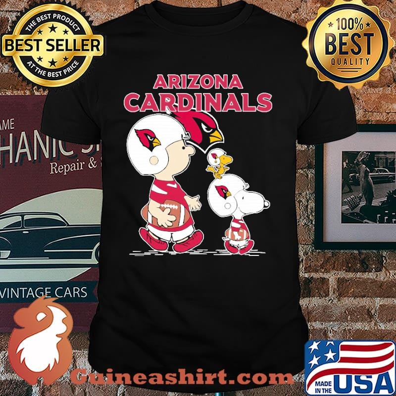 Arizona cardinals let's play Football together Snoopy NFL s Unisex