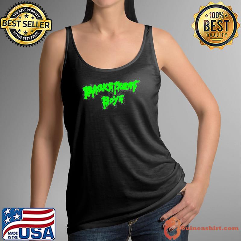 Backstreet boys American vocal group green text s Tank Top