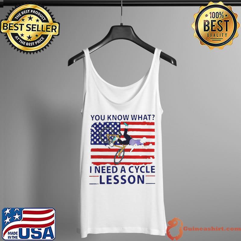 Biden you know what I need a cycle lesson America s Tank Top