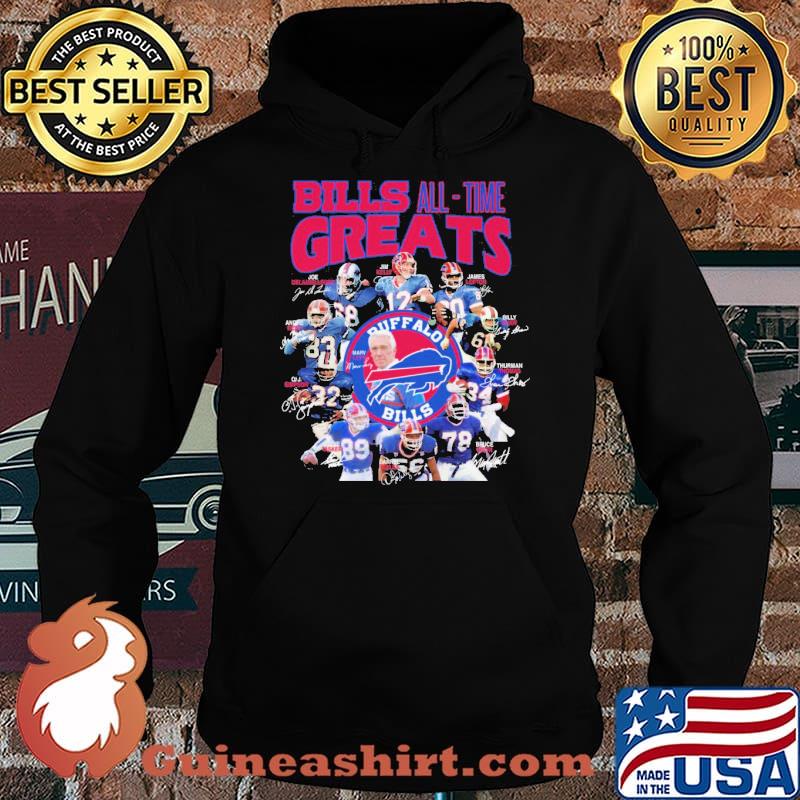 Buffalo Bills Members All-Time Greats New Version T-Shirt - TeeNavi