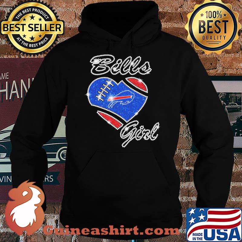 Bills Girls Heart Shirt Hoodie