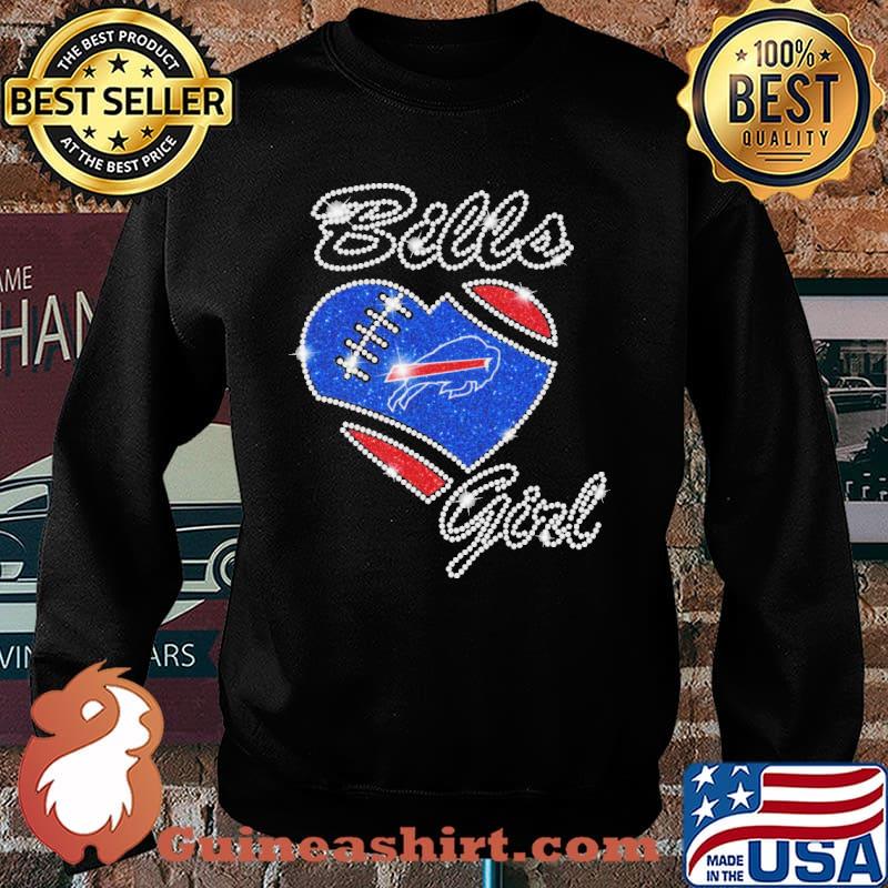 Bills Girls Heart Shirt Sweater