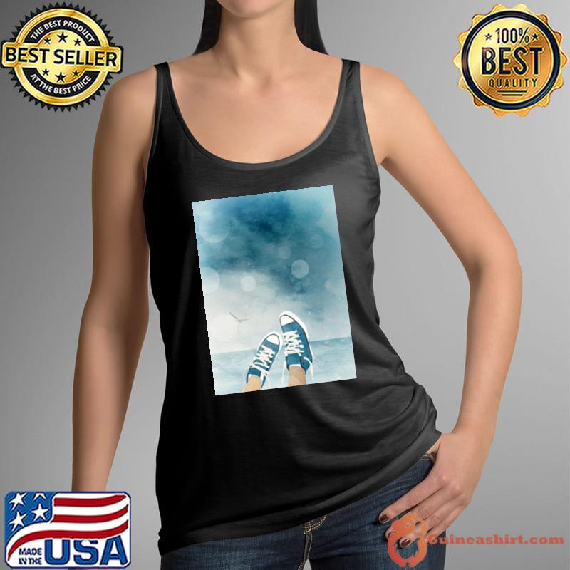 Blue converse converse s Tank Top