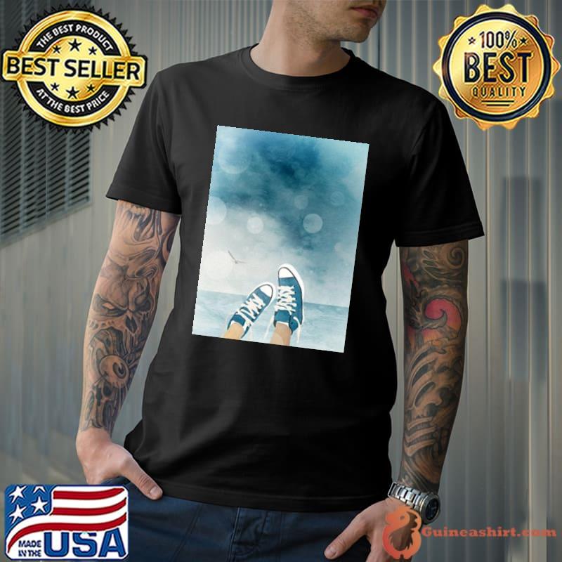 Blue converse converse shirt