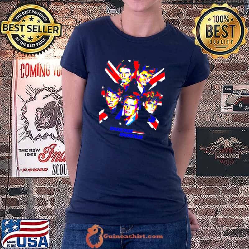 Blue Stail Personil The Legend Logo By Duran Duran Band Unisex T-Shirt Ladiestee