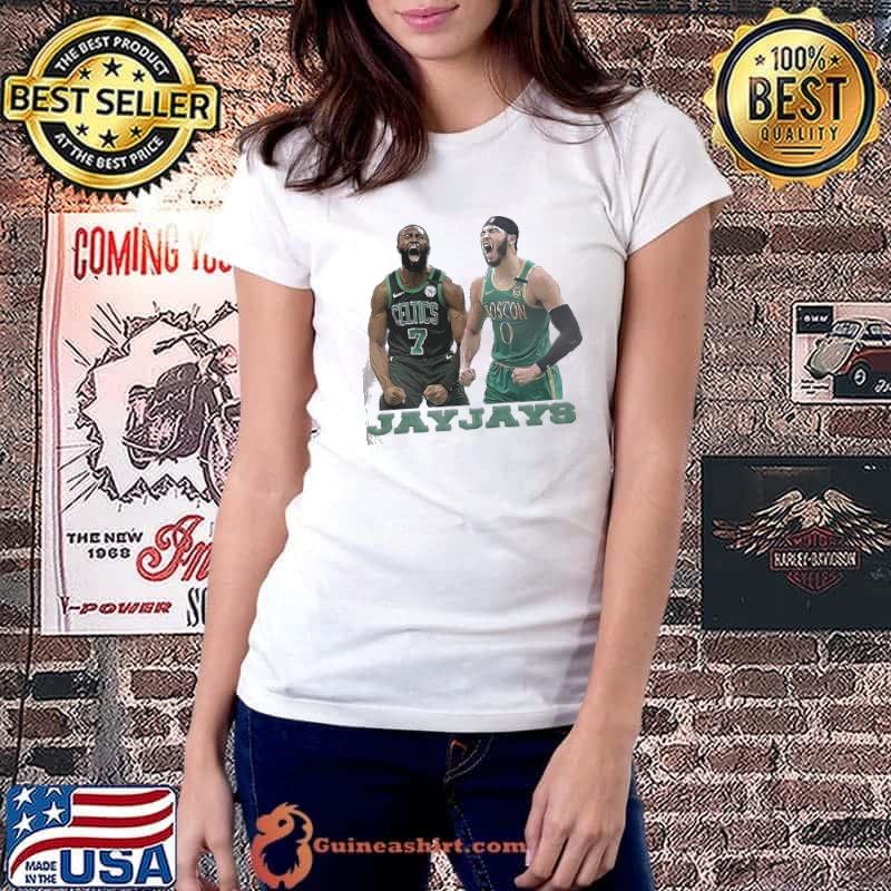 Boston Celtics 2022 NBA Final Jaylen Brown Jayson Tatum Shirt Ladiestee